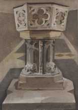 Font at St. George, Colegate, Norwich